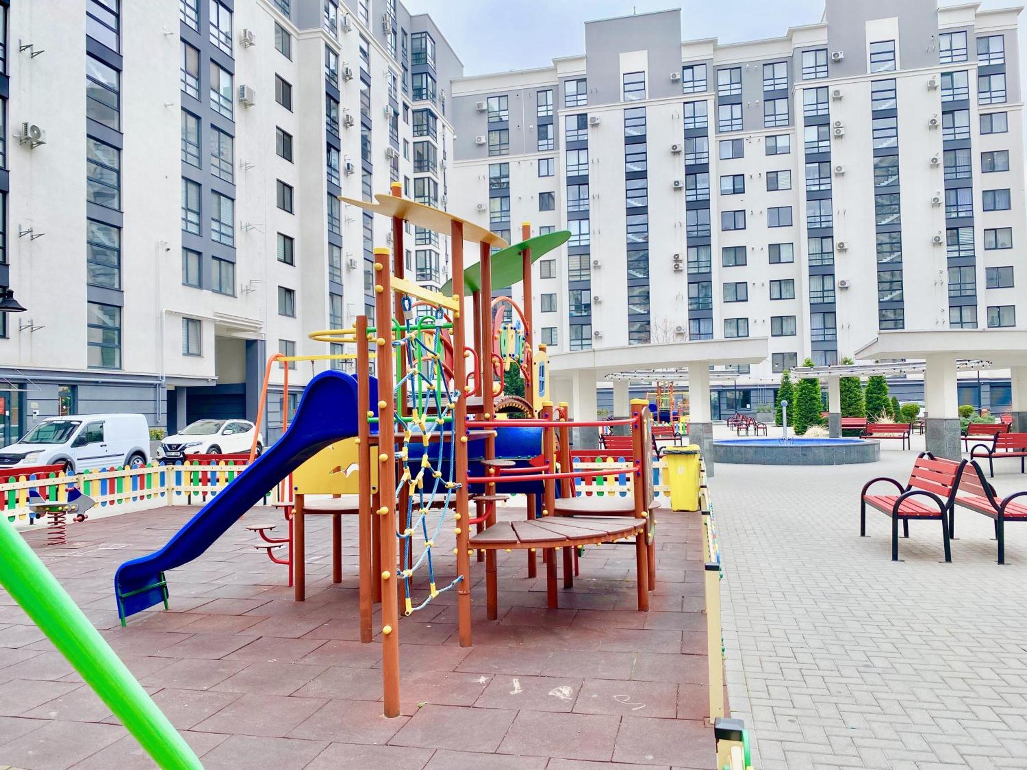 Apartament Lux Kischinau Exterior foto